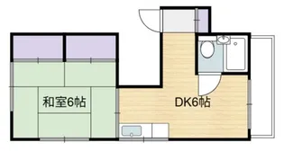 メゾン中野【3階】の間取り