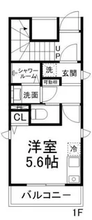 MOE吉野町参番館【3階】の間取り