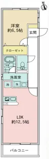 スプリングヴィラ【4階】の間取り