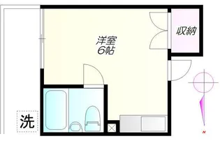 ホーメルツカサ【2階】の間取り