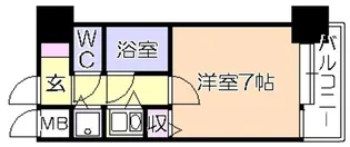朝日プラザ久留米II【5階】の間取り