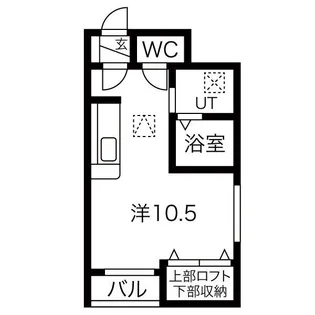 Notos HanDen【1階】の間取り