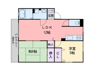 メゾン・ド・レトア C棟【2階】の間取り