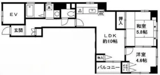 カーサマジカル浅草【2階】の間取り