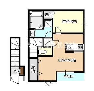 Prezia福田【2階】の間取り