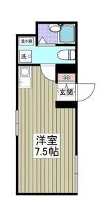 COCOFLAT TABATAI【2階】の間取り