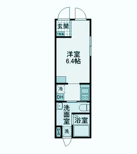 タスキリシェス南品川WEST【5階】の間取り