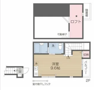 ブエナメゾン福生【2階】の間取り