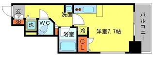アーデン堺筋本町【7階】の間取り