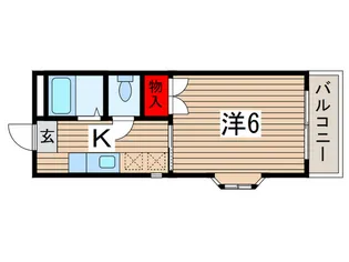 ハイツ コスギ 1【2階】の間取り