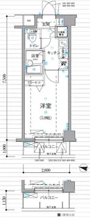 リヴシティ新宿壱番館【1階】の間取り
