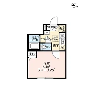 エクセラン高砂【1階】の間取り