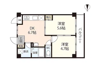 Tomorrow ZERO【3階】の間取り