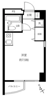 ハイホーム流山【6階】の間取り