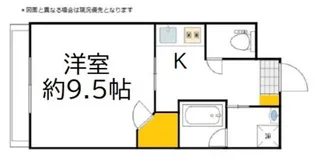 クレール翠【3階】の間取り