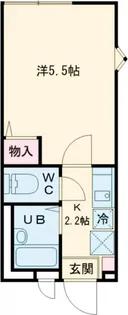 Flat.K Blossoms【2階】の間取り