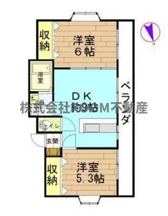 シーマンズいわみつ【1階】の間取り