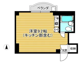 ブロンズ31【4階】の間取り