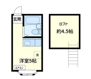 リブレ西新小岩【1階】の間取り