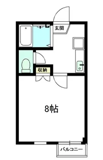 ベルトピア金沢4【2階】の間取り