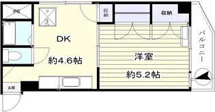桂マンション【3階】の間取り