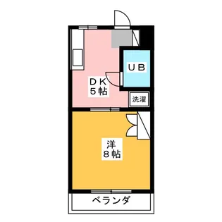 レジデンスプルミエ【2階】の間取り