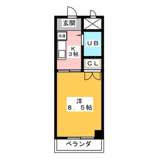 サンガーデン【2階】の間取り