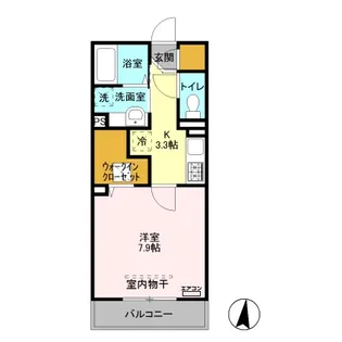 アンリシール・レイク【1階】の間取り