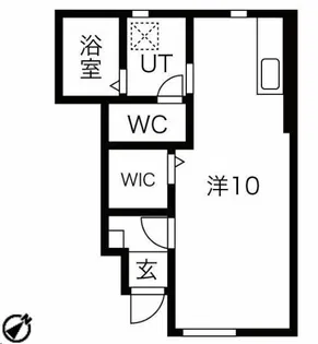 MONCIEL【1階】の間取り