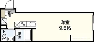 広島県広島市西区己斐西町【アパート】の間取り