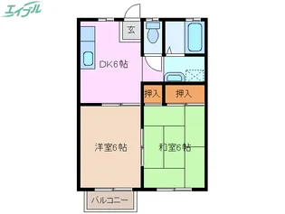 スターヒルズ【2階】の間取り