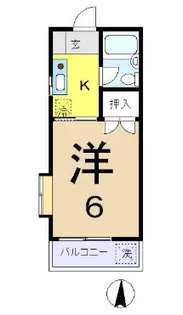 東京都世田谷区喜多見8【アパート】の間取り