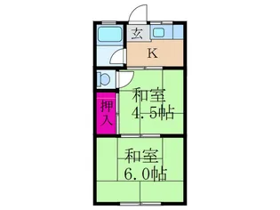 すみれ文化【2階】の間取り