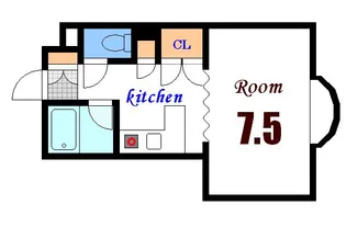 ラポール小町【3階】の間取り