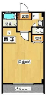 コーポ産興桜台II【2階】の間取り