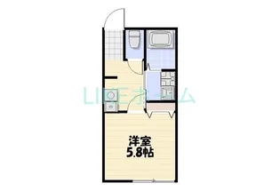 Likes飯山満町B棟【1階】の間取り