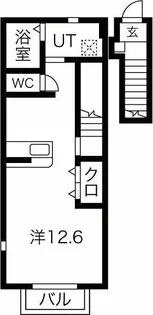 A.court【2階】の間取り