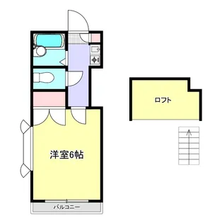 Prosper八王寺【1階】の間取り
