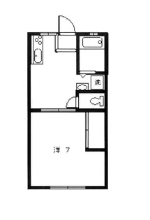光揚ハイツA【1階】の間取り