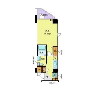 LEXE文京白山【3階】の間取り