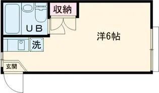 ハイツエレナール【1階】の間取り