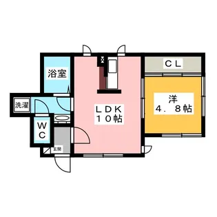ルミナスII【1階】の間取り