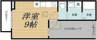 千葉県千葉市中央区葛城2【アパート】の間取り