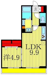 フェリーチェおおたかの森II【2階】の間取り
