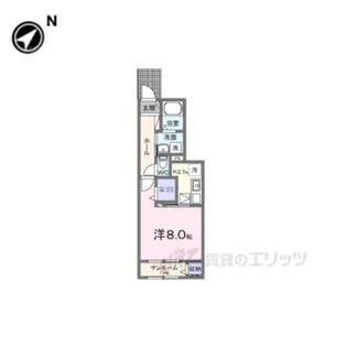 ソラーナ【1階】の間取り