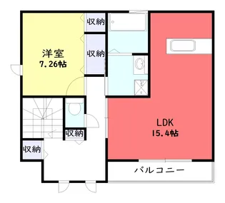 トレモンテ ノルド【2階】の間取り