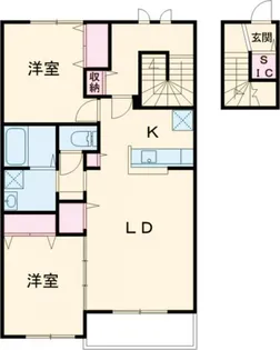 仮称)Novガーデンハウス谷田部 G棟【2階】の間取り