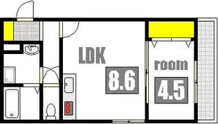 宇品御幸五丁目新築(仮称)【1階】の間取り