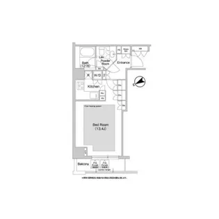 コンフォリア日本橋人形町イースト【5階】の間取り