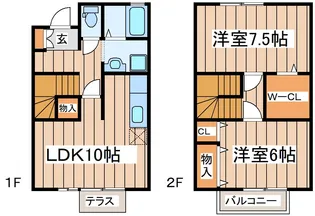 宮城県多賀城市高崎3【一戸建】の間取り